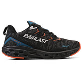 LANÇAMENTO - Tênis de Corrida Everlast Climber Run - Preto / Laranja - Unissex